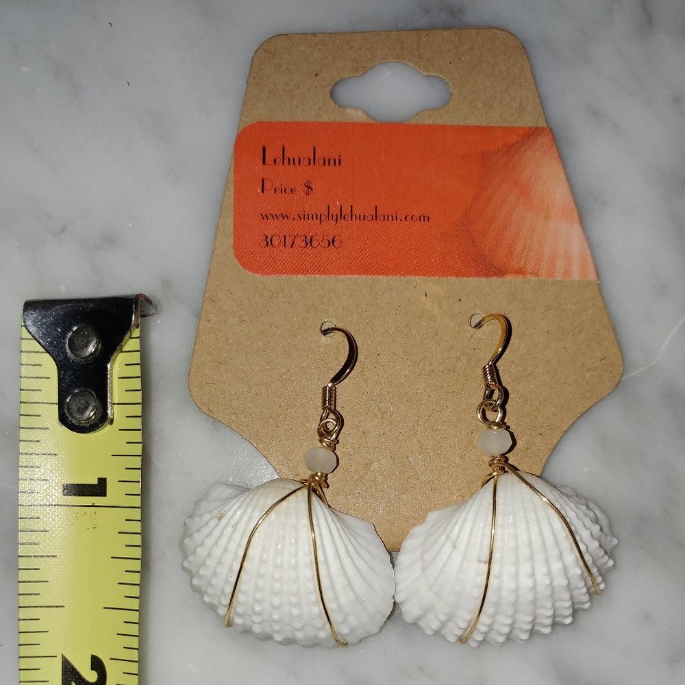Sunrise Seashell Earrings NWT